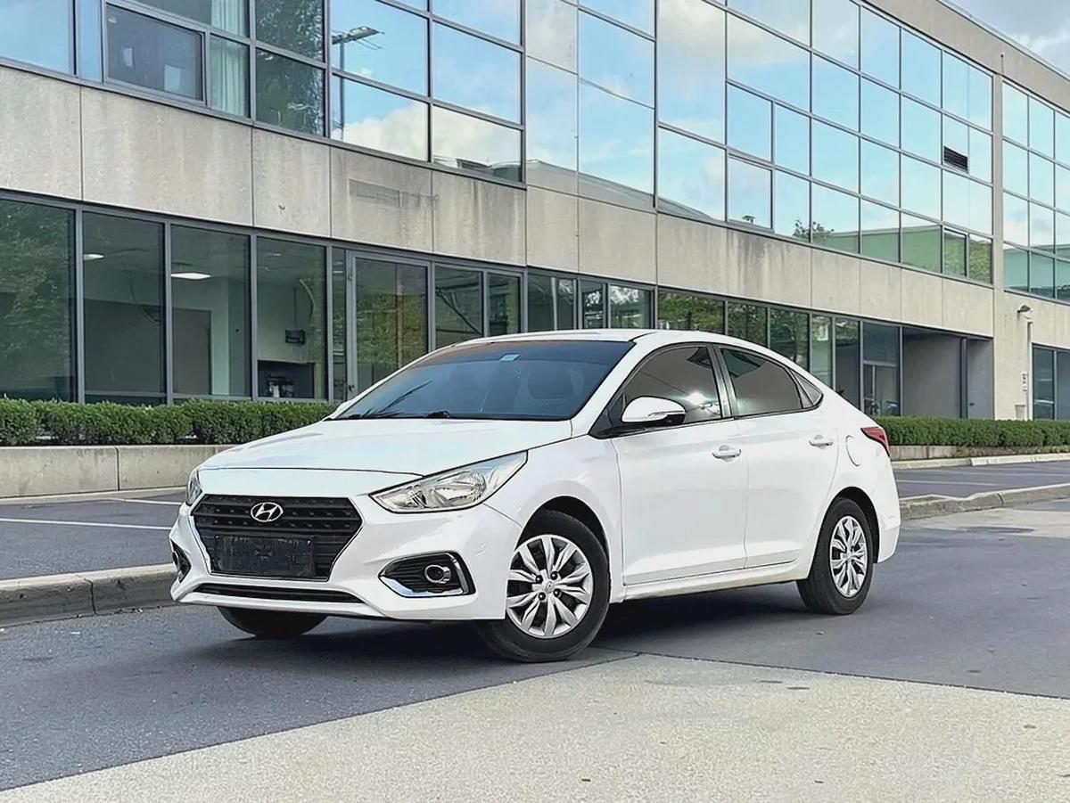 AED 478 P.M | 2021 Hyundai Accent GL - GCC Specs - Excellent Condition-0-0