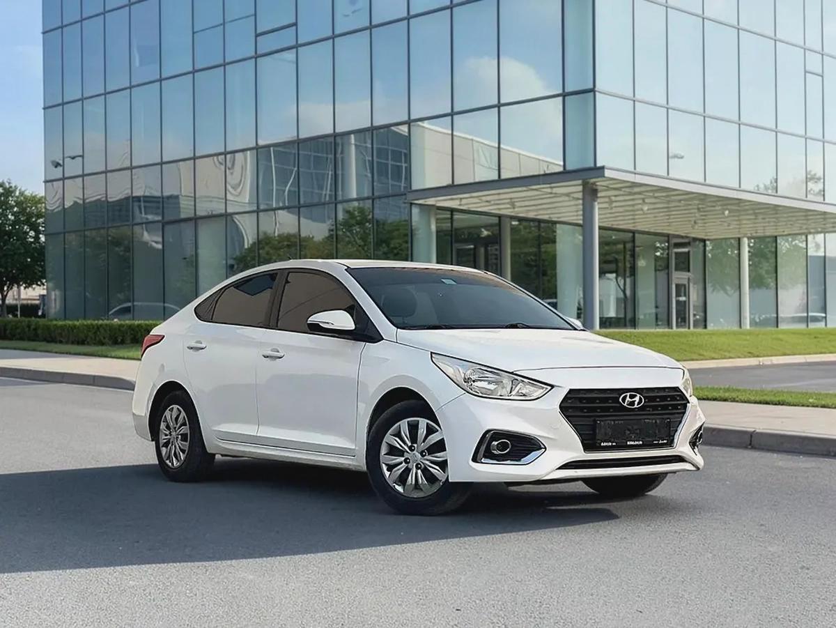AED 478 P.M | 2021 Hyundai Accent GL - GCC Specs - Excellent Condition-1-1