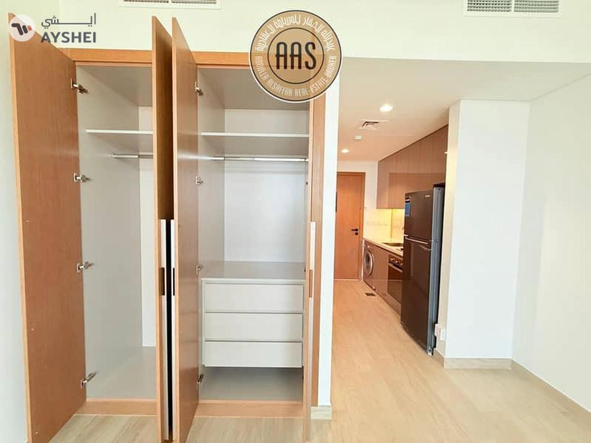 Chiller free brand new studio with kitchen appliances in Al furjan Dubai-14-14