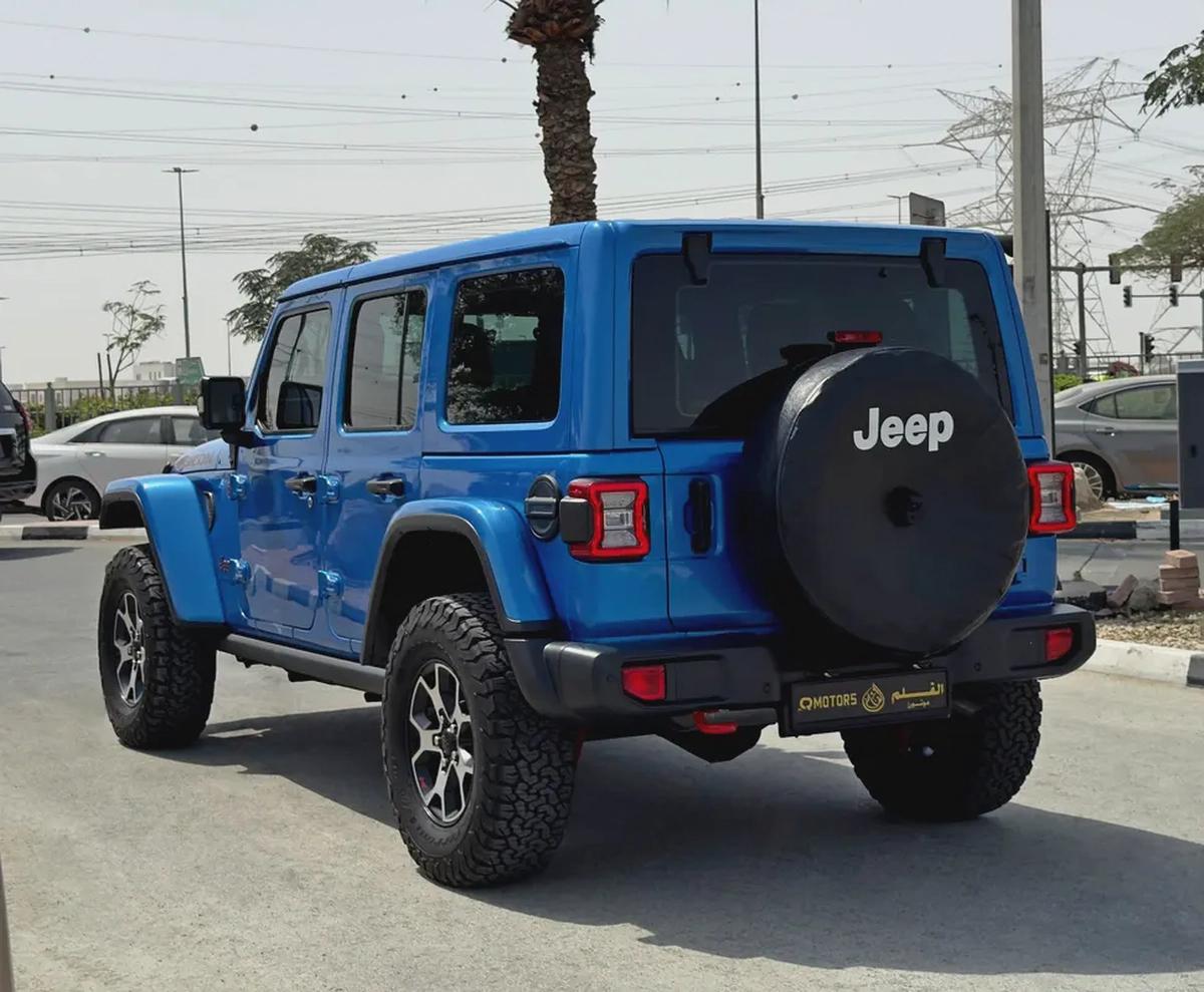 2023 Jeep Wrangler Rubicon V6, Dealer Warranty and Service Package, GCC Specifications-4-4