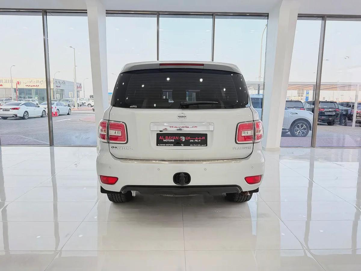 نيسان باترول بلاتينيوم سته سلندر V6 فضي / زعفراني خليجي Nissan Patrol SE Platinum 2017 - GCC Specs-5-5