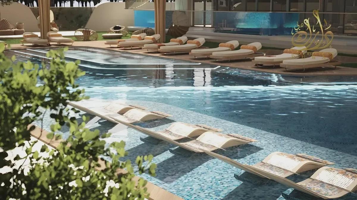 1BR Apartment | Samana Imperial Gardens | Pool & Downtown View | Furnished-5-5