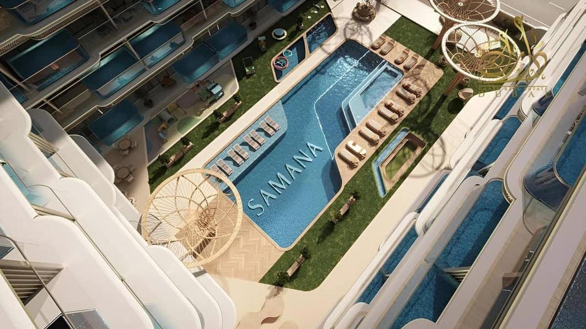 1BR Apartment | Samana Imperial Gardens | Pool & Downtown View | Furnished-8-8