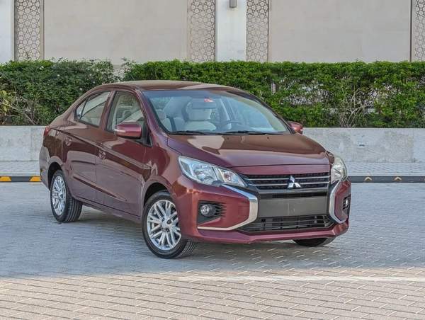 Mitsubishi Attrage 2022 GCC MID Premium Condition With Low KM Economical Family Sedan