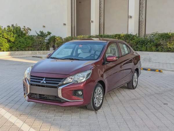 Mitsubishi Attrage 2022 GCC MID Premium Condition With Low KM Economical Family Sedan