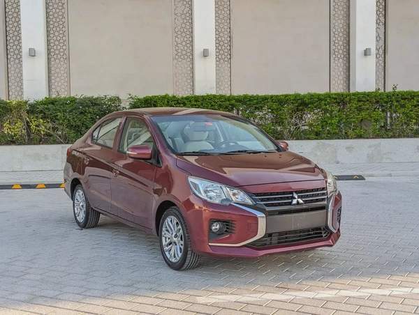 Mitsubishi Attrage 2022 GCC MID Premium Condition With Low KM Economical Family Sedan