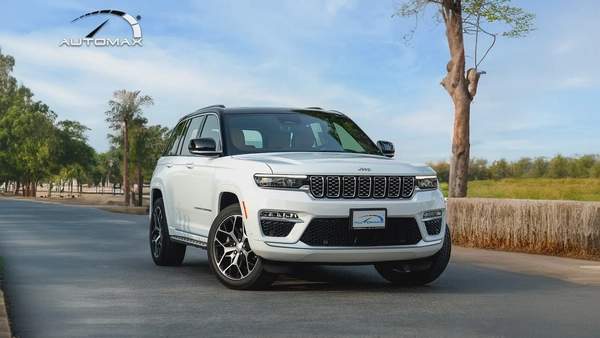 ( 5 Years Warranty + 5 Years Service ) 2025 JEEP GRAND CHEROKEE SUMMIT RESERVE NIGHT VISION GCC 0Km