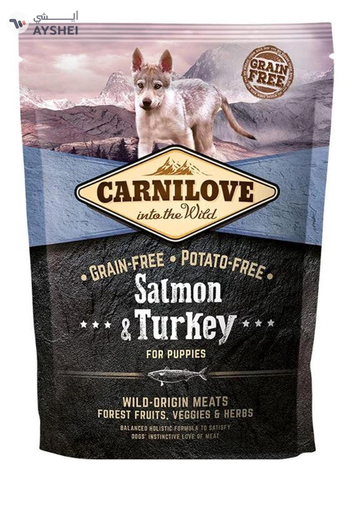 Carnilove Salmon & Turkey for Puppies 1.5kg-0-0
