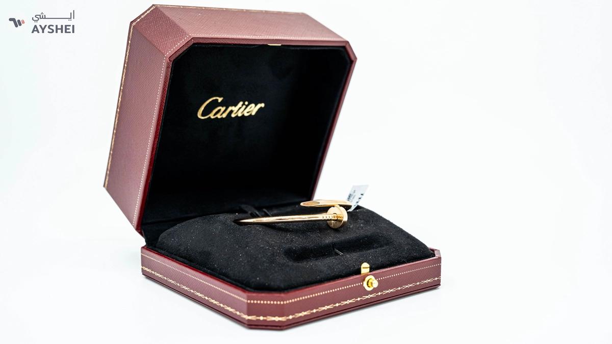 CARTIER Juste un Clou bracelet, classic model - Rose Gold Juste un Clou bracelet, 18K rose gold.-1-landscape