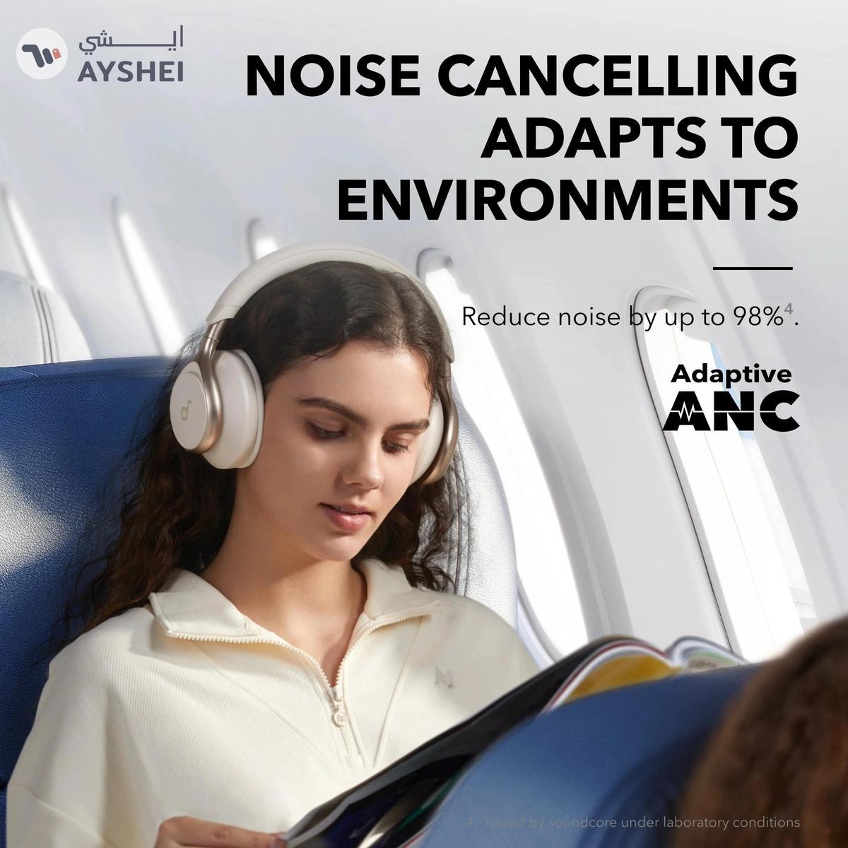 Soundcore By Anker, Space One, Adaptive Active Noise Cancelling Headphones-8-8