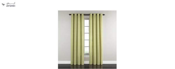 Curtain with Rod & Eyelet