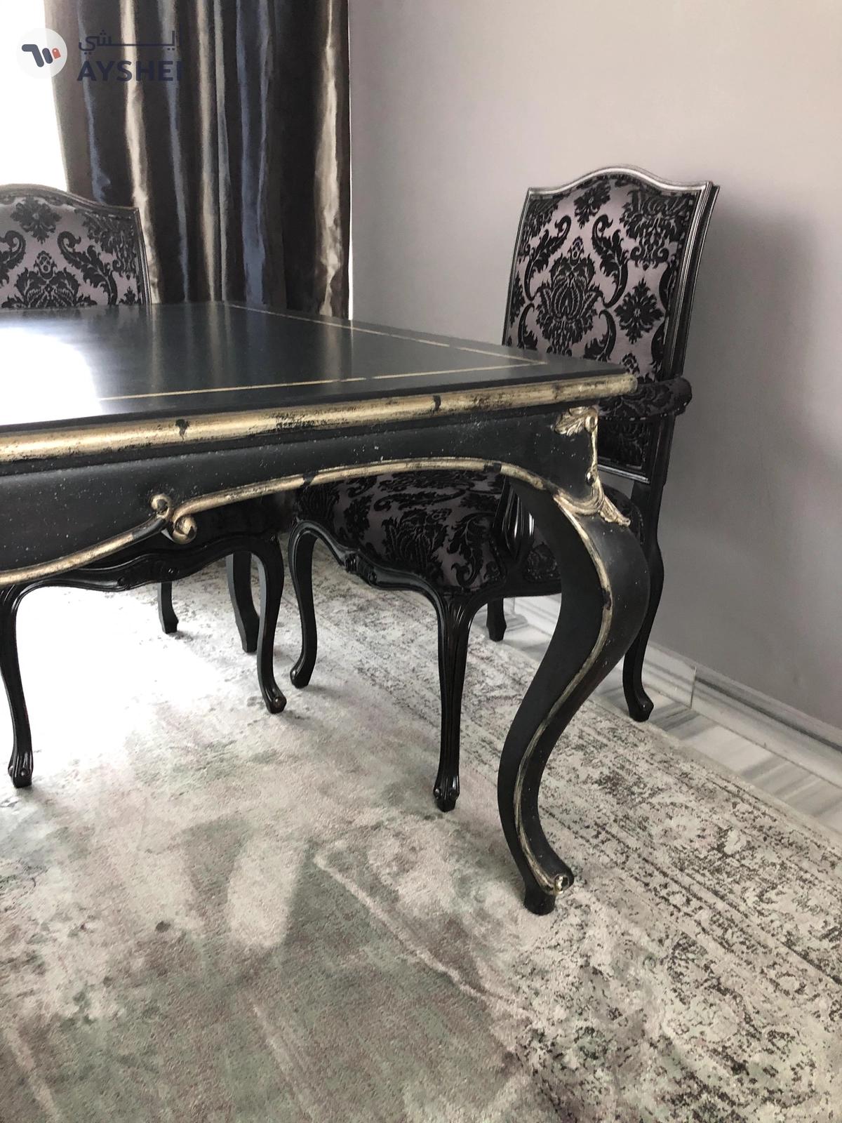 Dinning Table set 12 chairs luxurious-3-3