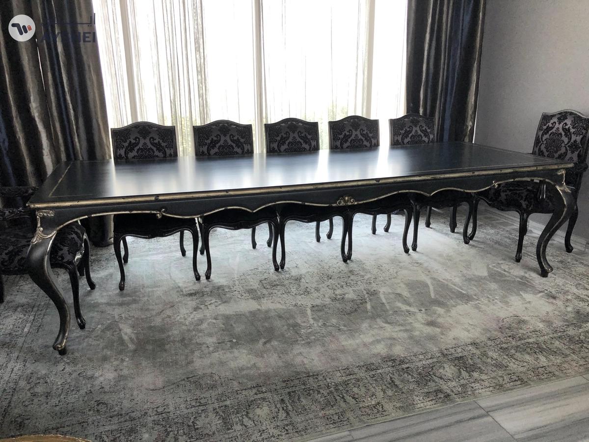 Dinning Table set 12 chairs luxurious-0-landscape