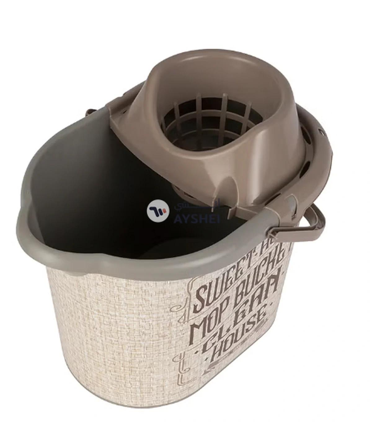 14L Mop Bucket and Squeezer Set Multicolor Multicolour 14Liters-4-4