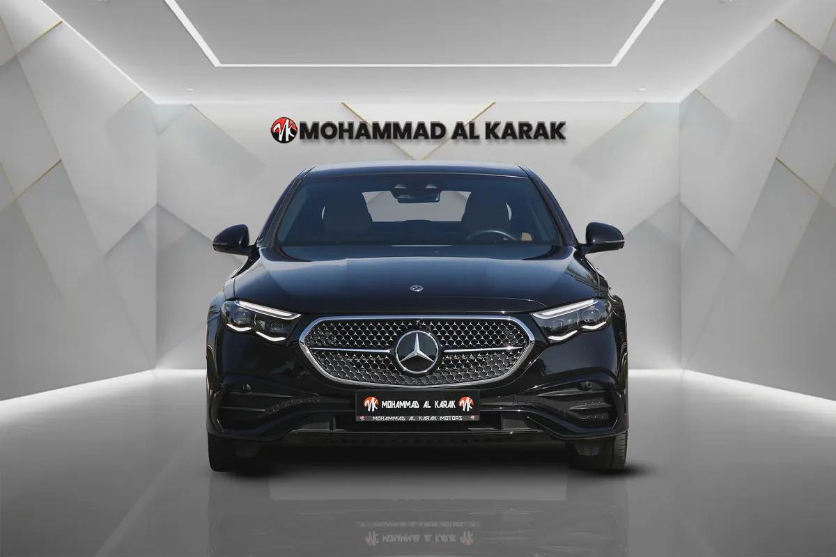 MERCEDES BENZ E 300 - 2024 - GCC - GARGASH WARRANTY + SERVICE CONTRACT - ORIGINAL PAINT-0-0