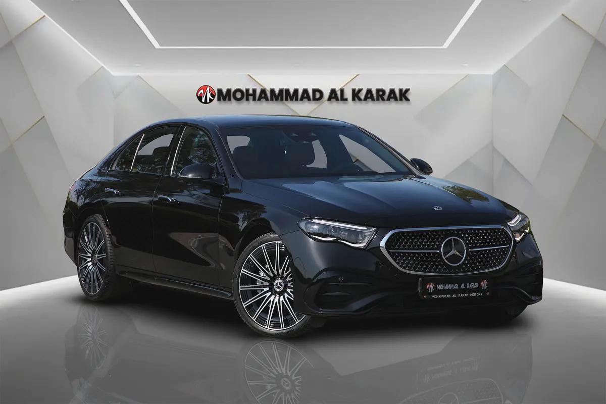 MERCEDES BENZ E 300 - 2024 - GCC - GARGASH WARRANTY + SERVICE CONTRACT - ORIGINAL PAINT-2-2