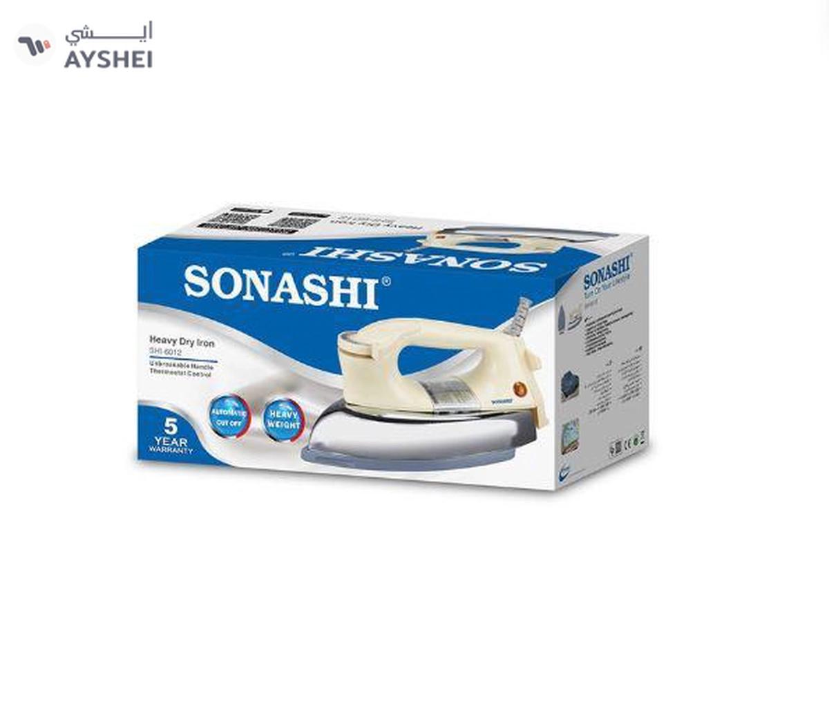 Sonashi Heavy Iron - Grey Ceramic Coated Soleplate | Overheat Safety Protection -6-6