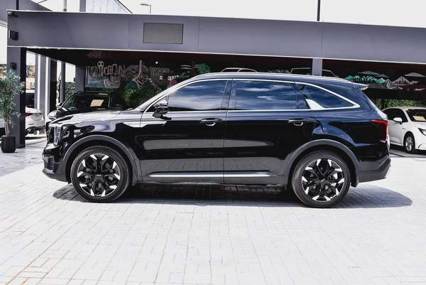 Kia Sorento 2025 | Korean Specs | Clean Title | 13K KM | Black | كيا سورينتو 2025 وارد كوري