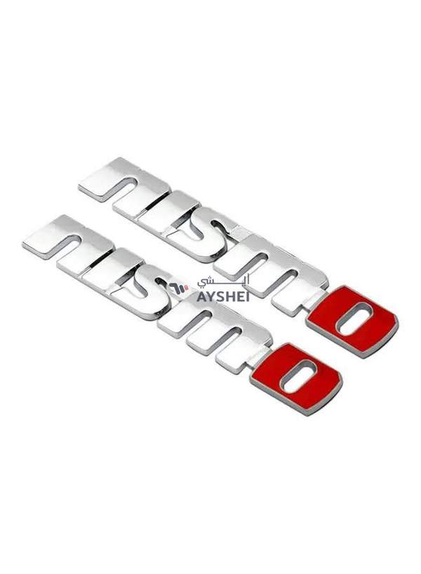 Generic Car Emblem Metal Stickers Decals Badge Labeling Juke Nismo N Attack Sentra Nismo