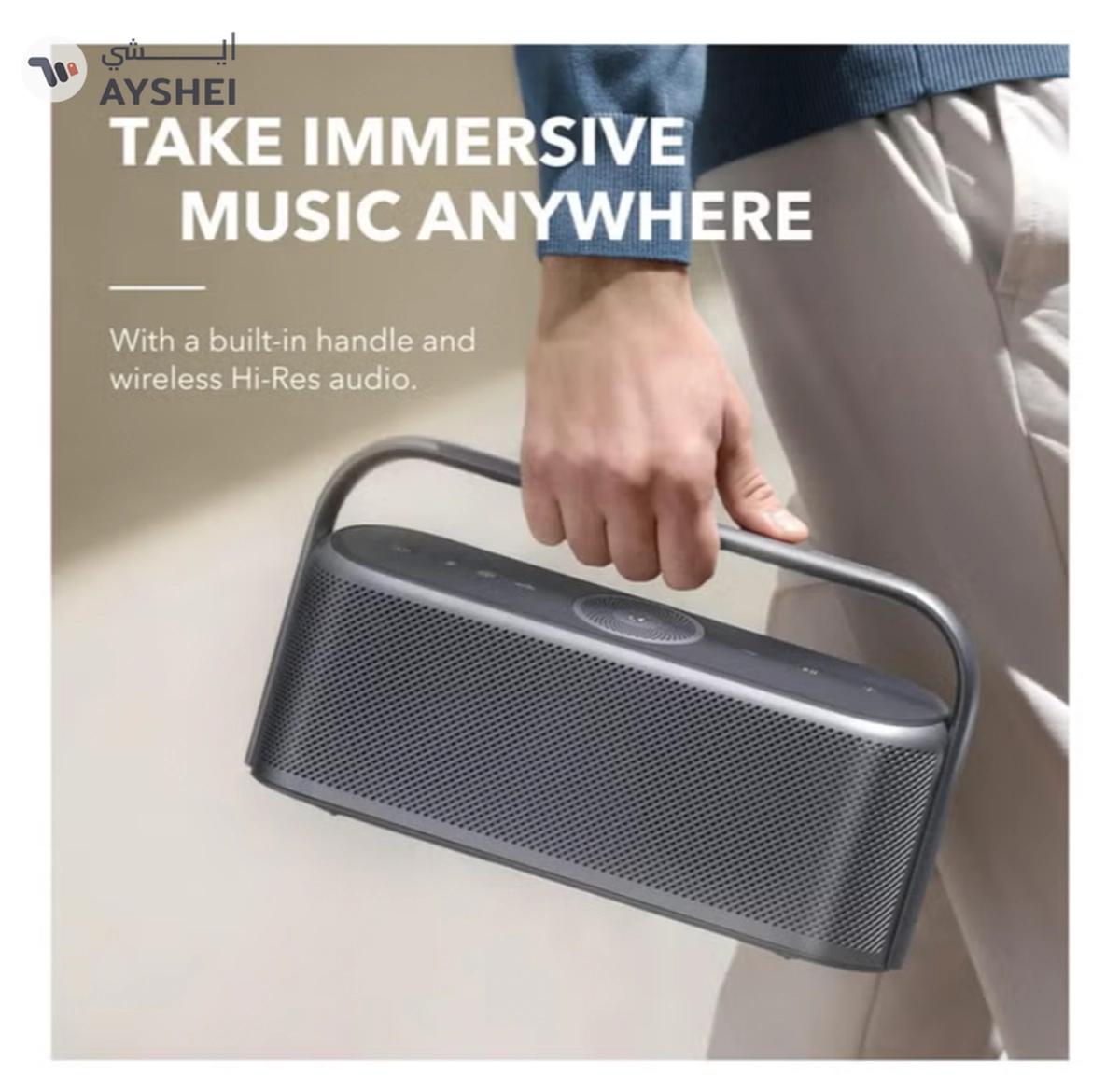 Soundcore Motion X600 Portable Bluetooth Speaker With Wireless Hi-Res Spatial Audio-4-4