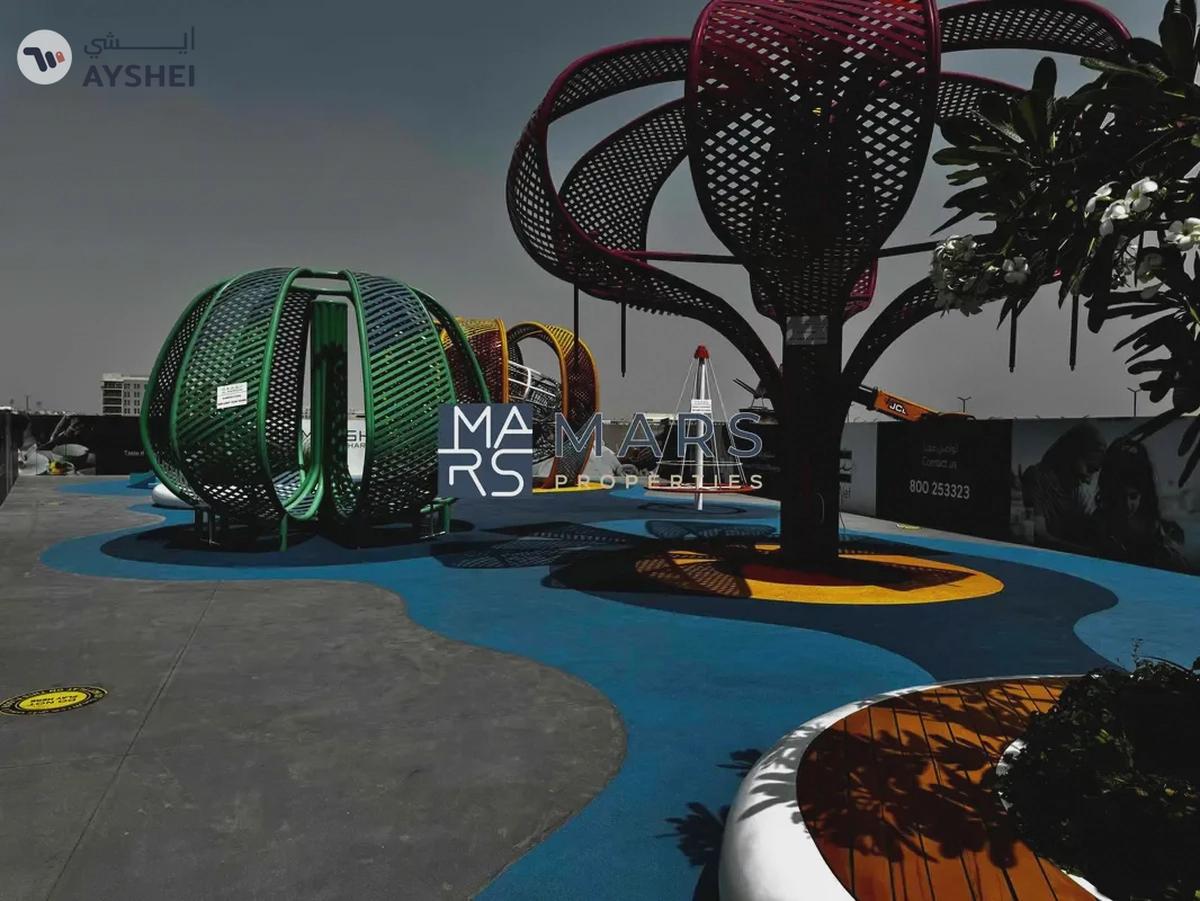 Luxurious brand new studio with balcony and all facilities in modern community-25-25