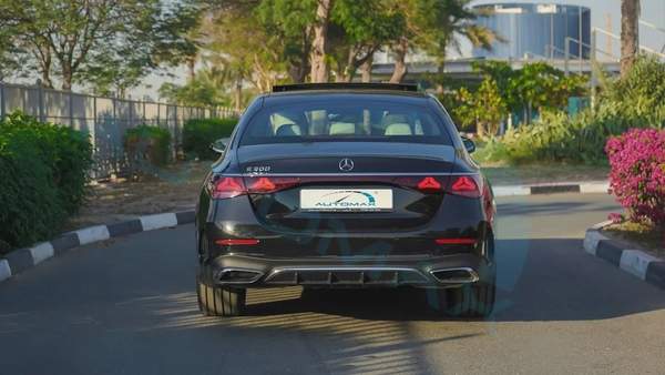 2026 Mercedes-Benz E 300 AMG EQ Boost 2.0T RWD GCC With2 Years Unlimited Mileage Warranty