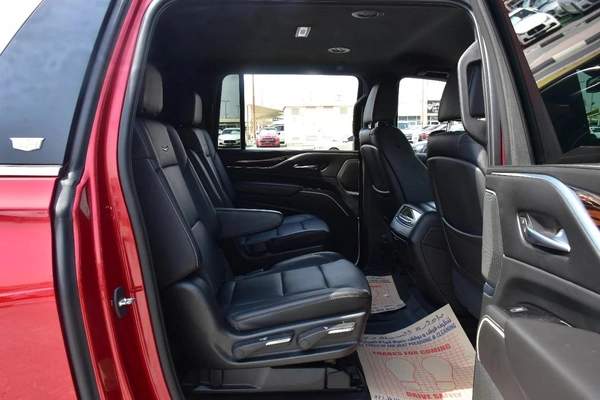 CADILLAC ESCALADE ESV 2021 | RED