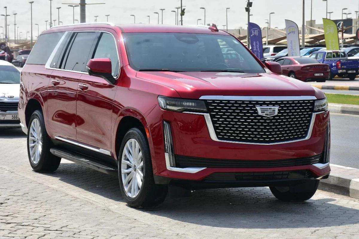 CADILLAC ESCALADE ESV 2021 | RED-2-2