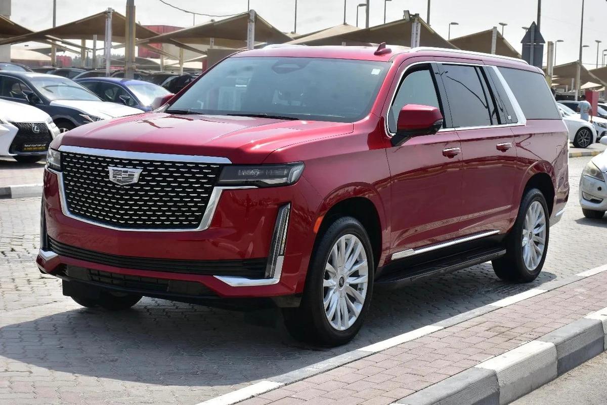CADILLAC ESCALADE ESV 2021 | RED-0-0