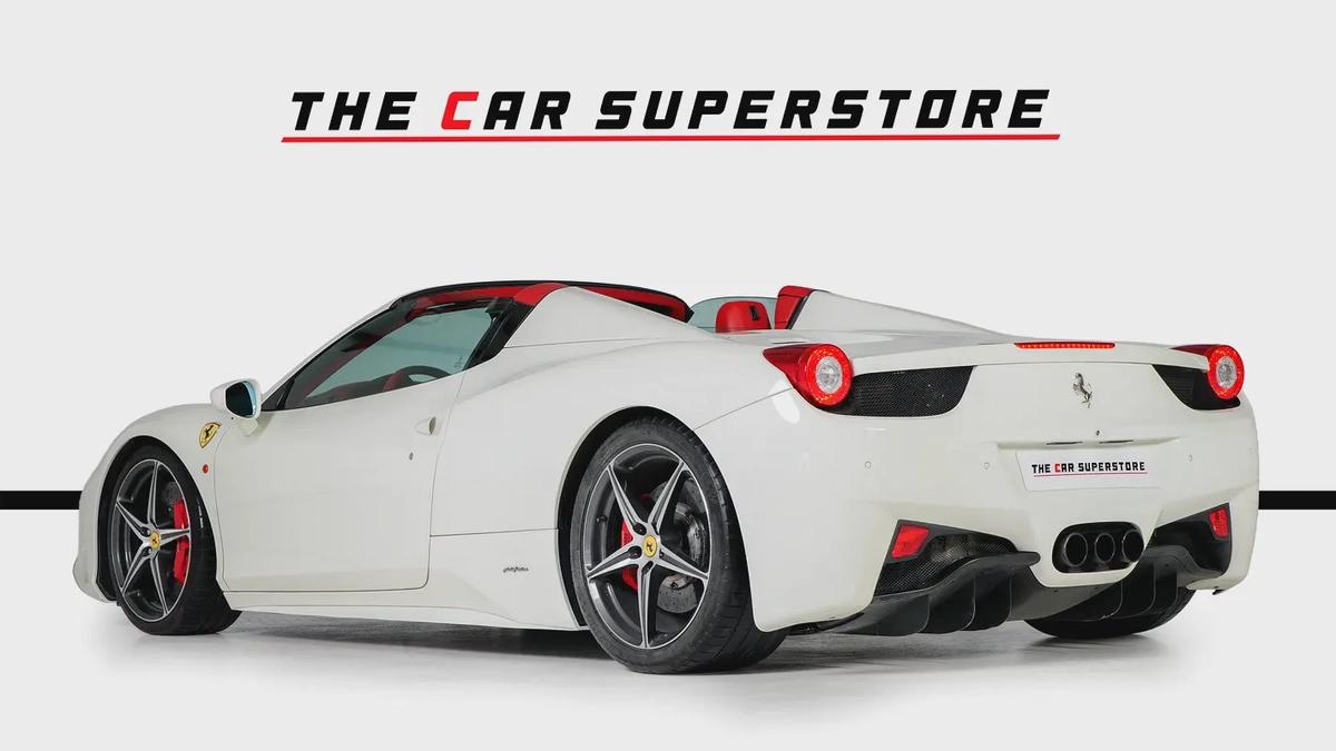 Ferrari 458 Spider -GCC- well maintained- Just serviced-5-5
