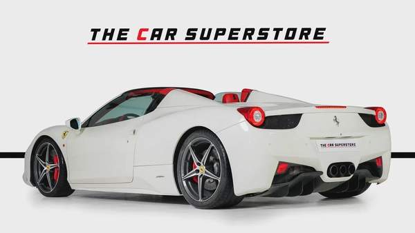Ferrari 458 Spider -GCC- well maintained- Just serviced
