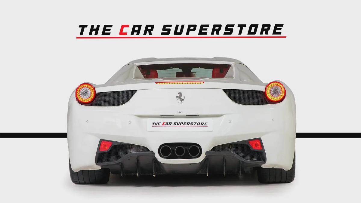 Ferrari 458 Spider -GCC- well maintained- Just serviced-6-6