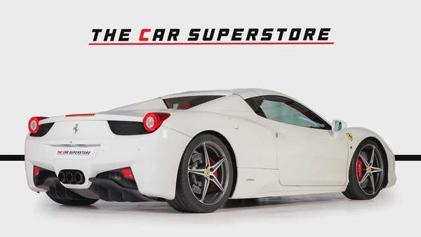 Ferrari 458 Spider -GCC- well maintained- Just serviced