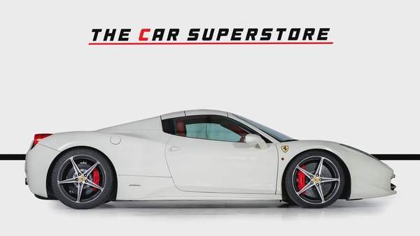Ferrari 458 Spider -GCC- well maintained- Just serviced