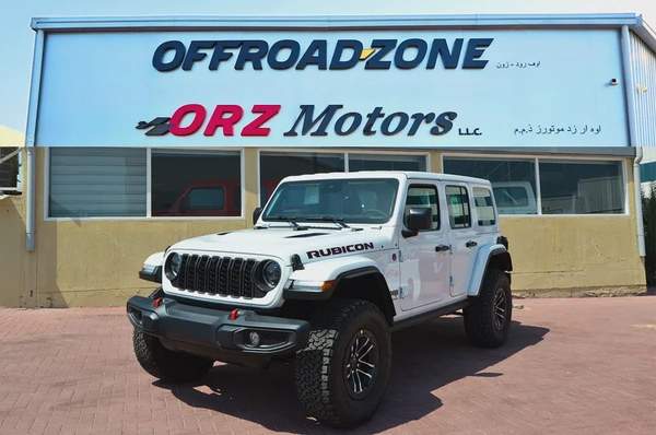 DEALERSHIP 5 YRS WTY 3 YRS SP | 2025 JEEP WRANGLER 4DR RUBICON WHITE (2.0L) | BANK FINANCE | GCC