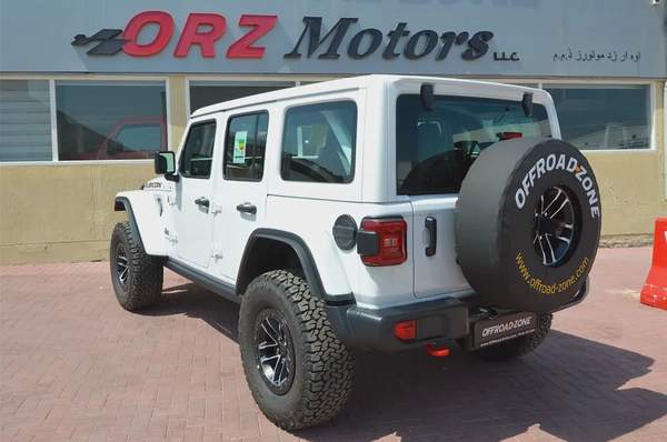 DEALERSHIP 5 YRS WTY 3 YRS SP | 2025 JEEP WRANGLER 4DR RUBICON WHITE (2.0L) | BANK FINANCE | GCC