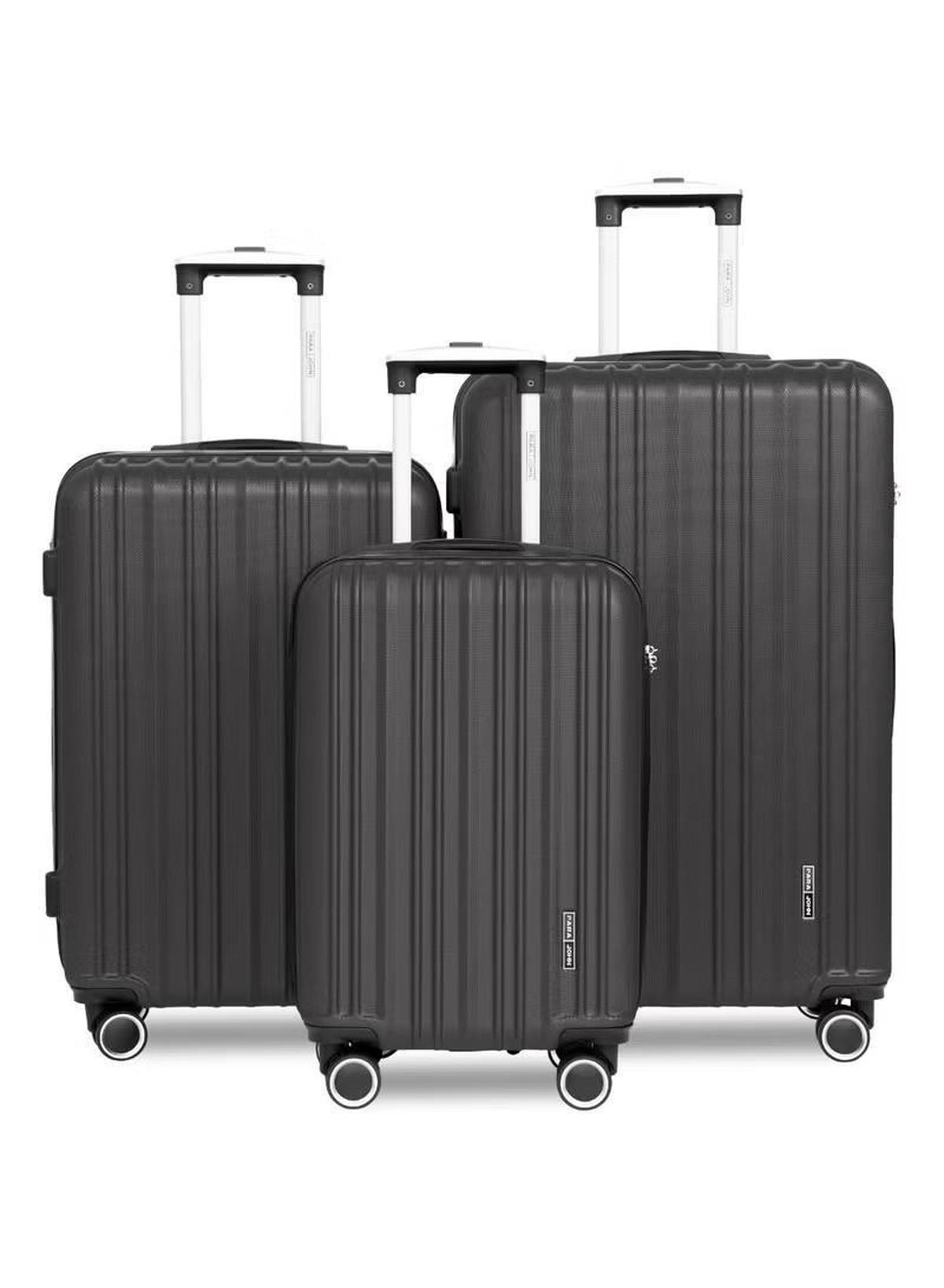 PARAJOHN ABS Material 3-Piece Hardsided Luggage Set-0-portrait