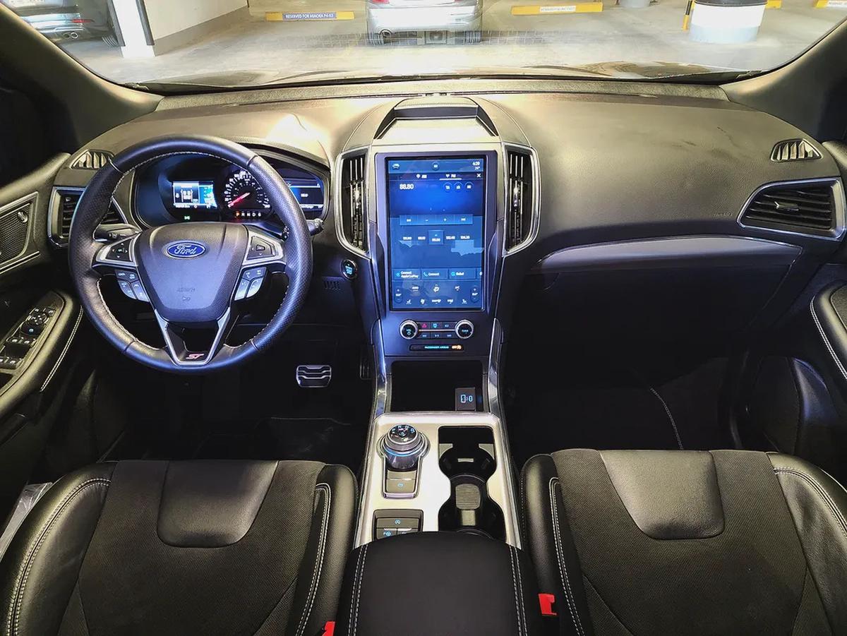 Ford Edge ST V6 2.7 EcoBoost 2022 Model GCC Specs With Full Service History And Warranty Till OCT 27-12-12