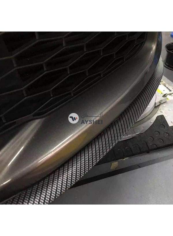 SKEIDO Car Stickers Front Lip Side Skirt Rubber Strip Splitter Spoiler For Vehicle