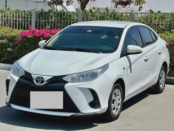 592/- AED Toyota Yaris 2022 1.5L || GCC Specs ||Accident Free100% Low KM