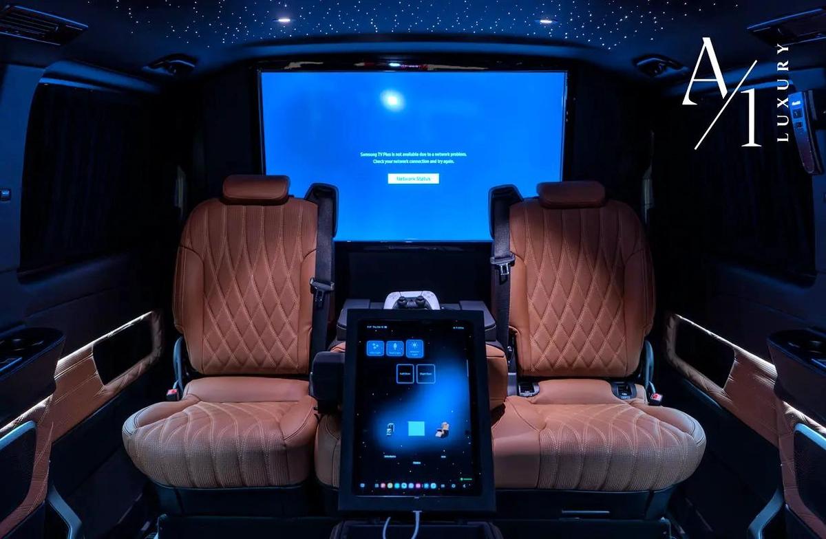 2025 Mercedes V300, Brand New, Maybach Body kit, GCC spec-6-6