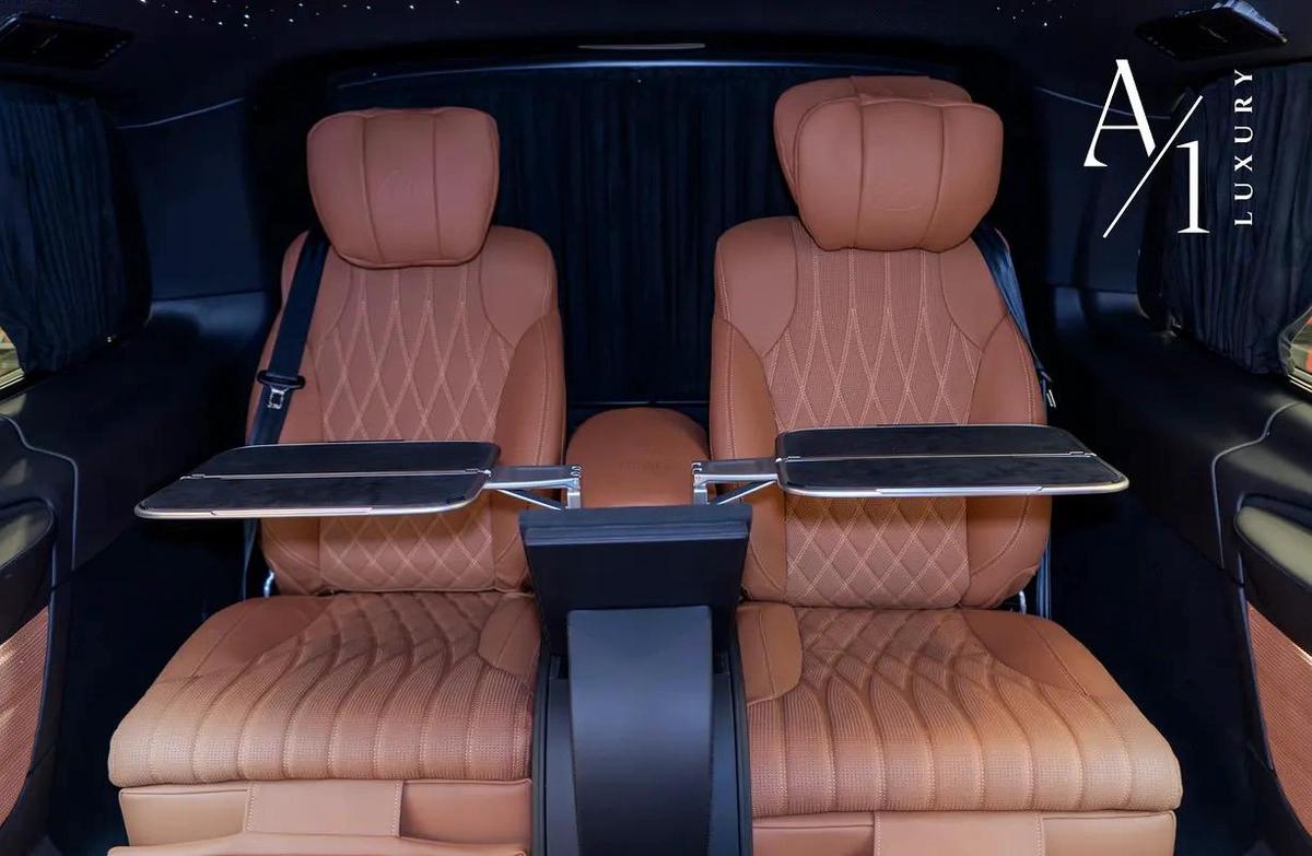 2025 Mercedes V300, Brand New, Maybach Body kit, GCC spec-7-7