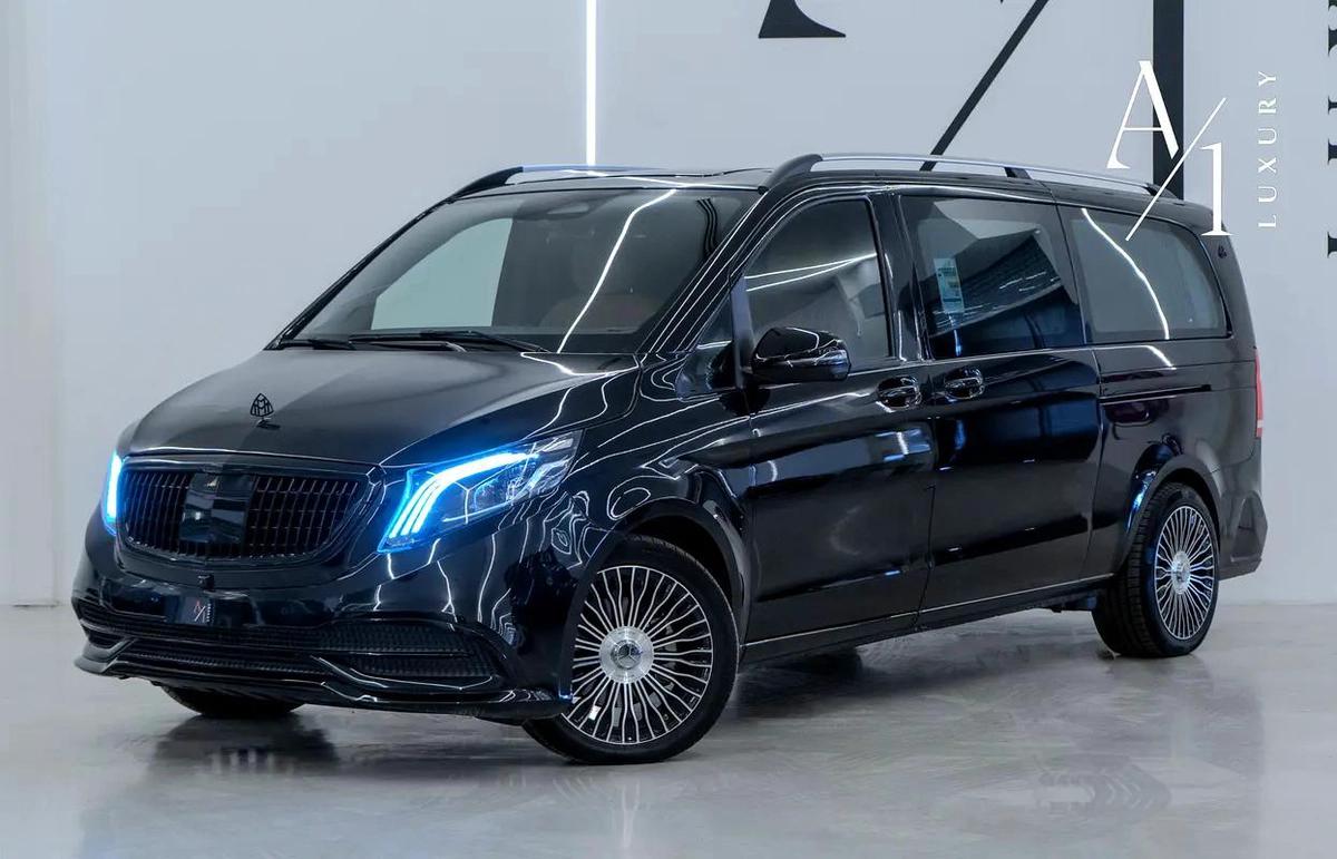 2025 Mercedes V300, Brand New, Maybach Body kit, GCC spec-0-0