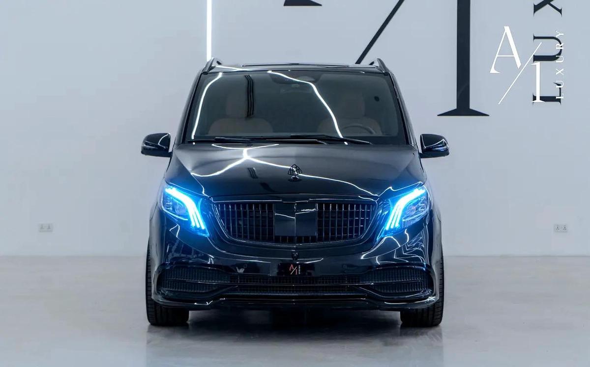 2025 Mercedes V300, Brand New, Maybach Body kit, GCC spec-11-11