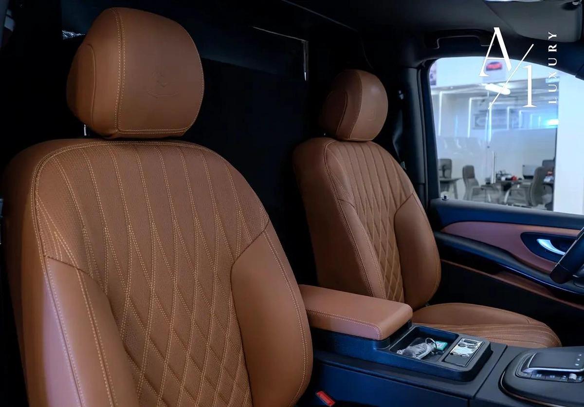 2025 Mercedes V300, Brand New, Maybach Body kit, GCC spec-10-10