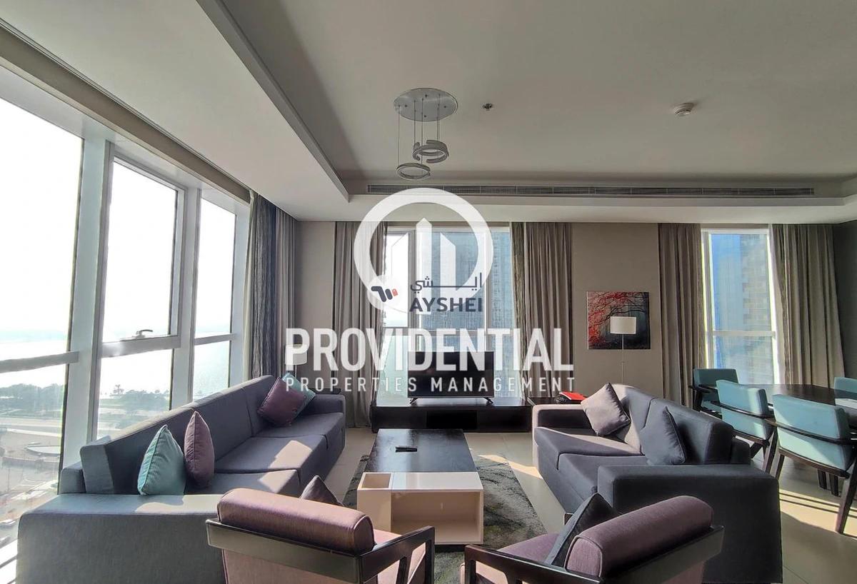 APARTMENT FOR RENT IN AL JOWHARA TOWER, CORNICHE ROAD-13-13
