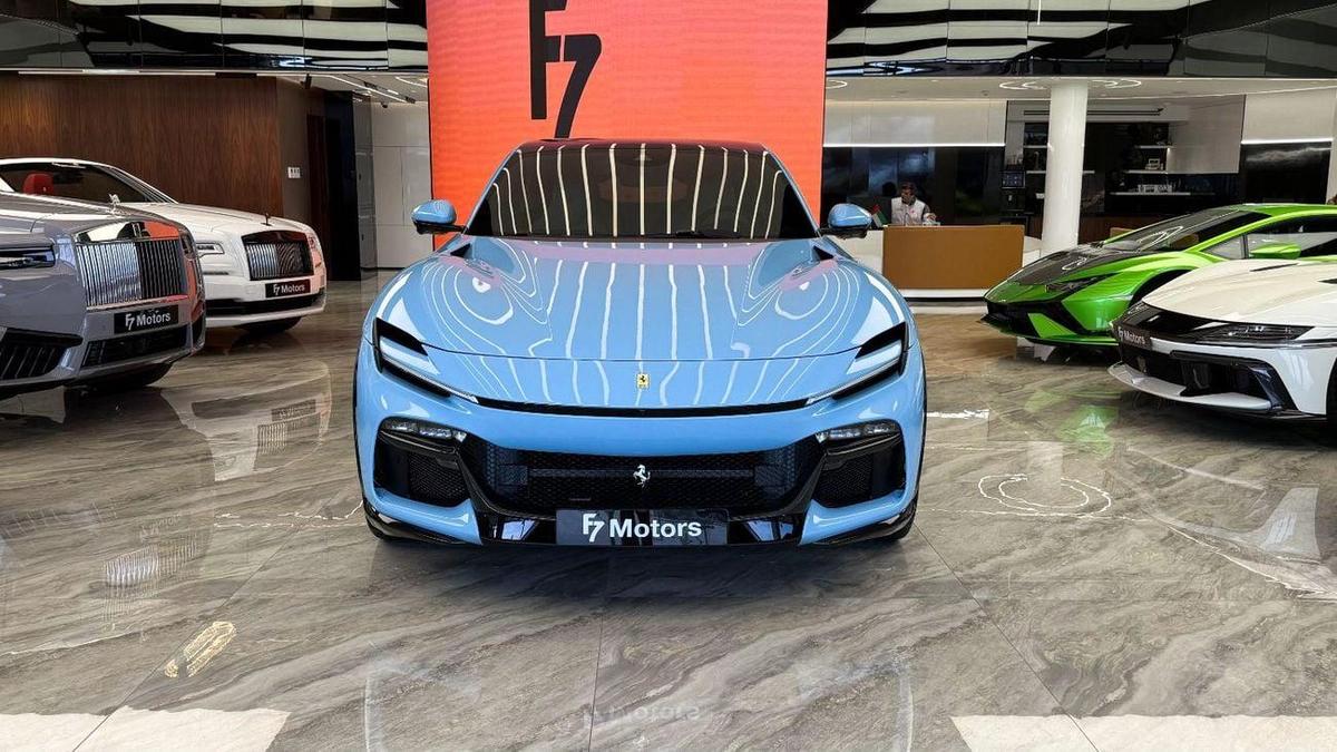 Ferrari Purosangue Ferrari Purosangue 2025 – V12 - China Blue-1-1
