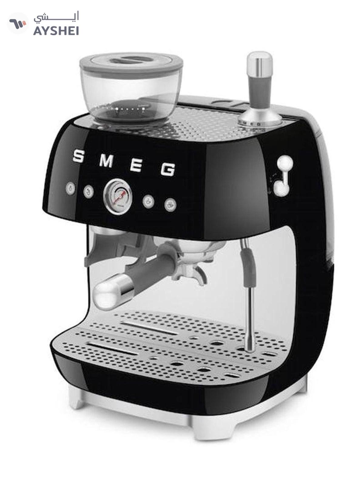 smeg ‘50’s Style’ Coffee Machine with Built in Grinder 0.01 L 1600 W EGF03BLAU Black-0-0