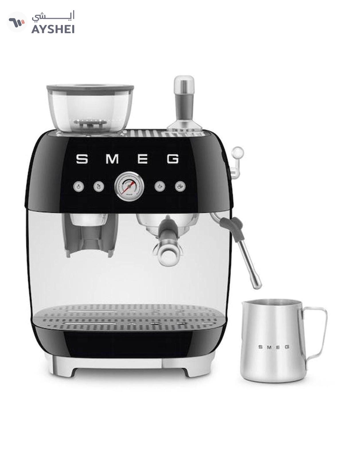 smeg ‘50’s Style’ Coffee Machine with Built in Grinder 0.01 L 1600 W EGF03BLAU Black-1-portrait
