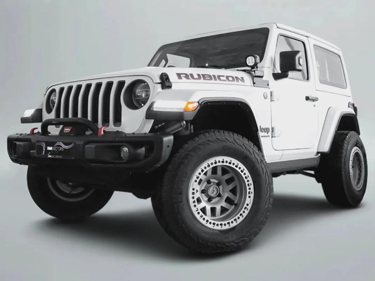 2,415 AED / 48 months | 0% DP | 2018 Jeep Wrangler Rubicon / Off Road Upgrades-4-4